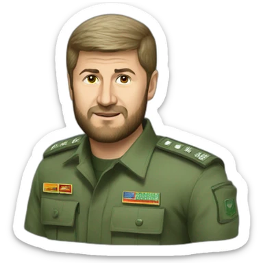 Ramsan kadyrov sticker