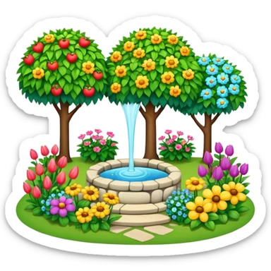 Garden of banban sticker