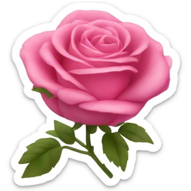 Blumen rosa  sticker