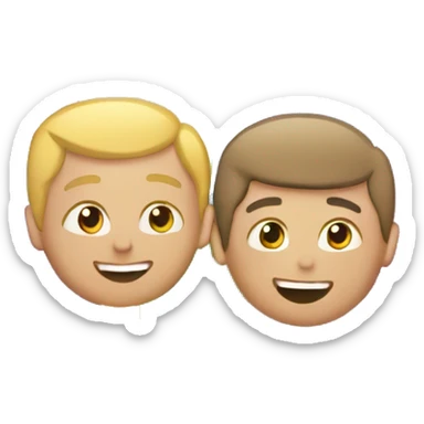 bi flag with Gay Men’s Pride Flag sticker