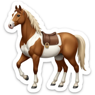 American Paint horse sticker