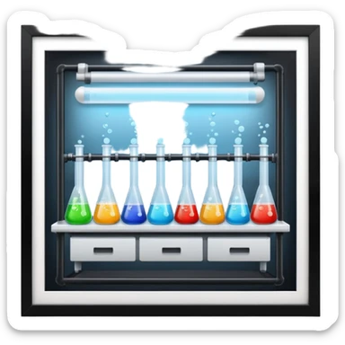 science lab sticker