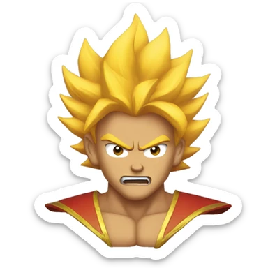 Super Saiyan God sticker