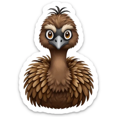 Emu sticker