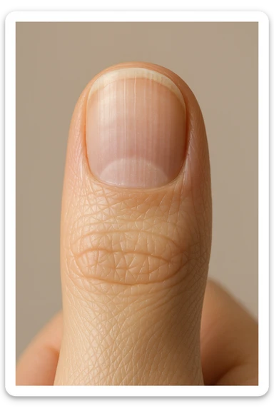 realistic fingernail emoji sticker