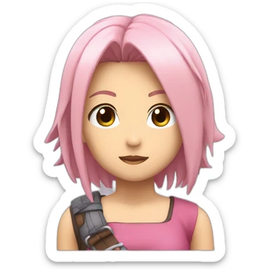 Sakura haruno sticker