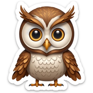 magic owl sticker