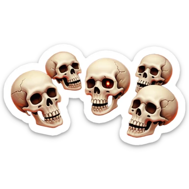 A burning hell landscape in the style of rott8ng corpses in the style of your bloody skull art. More detailed, extreme detail sticker