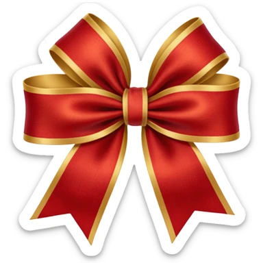 A Cozy Vintage Ribbon sticker