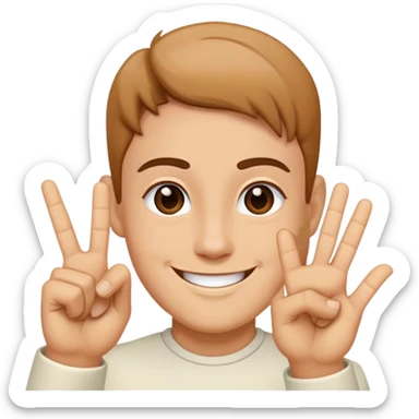 Jul qui fais le signe jul  sticker