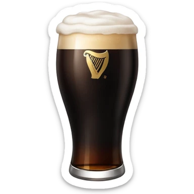 Guiness sticker