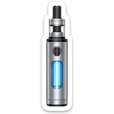 Nicotine vape sticker