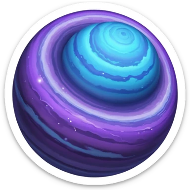 Ringed Planet sticker