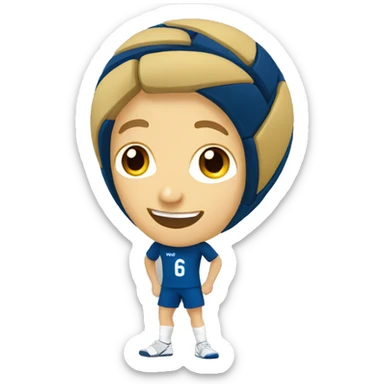 Voley  sticker