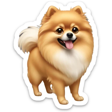 Pomeranian sticker