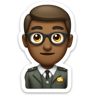 the word "gg" in a col way sticker