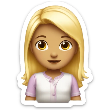 Baby girl  height  sticker