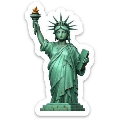 Statue of Liberty sticker