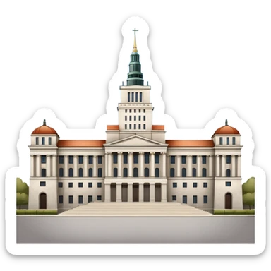 Make a Pałac Kultury i Nauki of Warsaw sticker