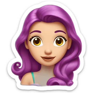 ariel de disney sticker