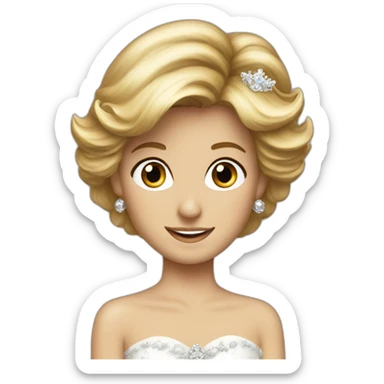 Princess diana sticker