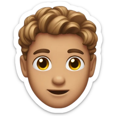 heart eyes emoji but instead of hearts there are gems sticker