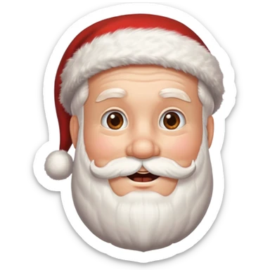 Natale babbo sticker