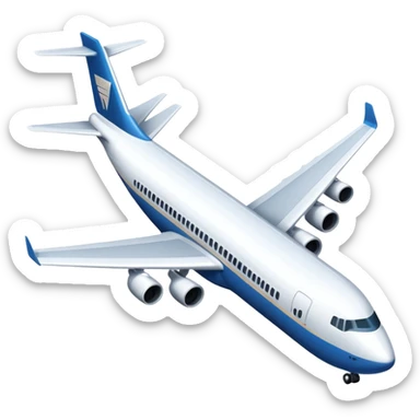 World trade center and a plane sticker