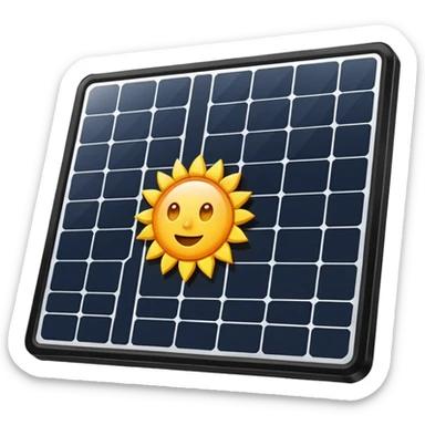 solar panel sticker