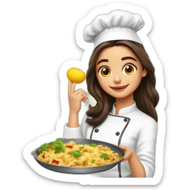 Alia bhatt as chef sticker