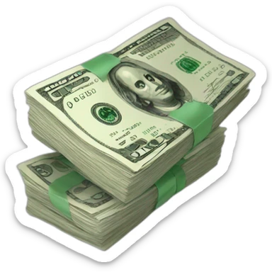 Cash Bundle sticker