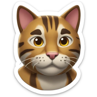 Meowscles fortnite sticker