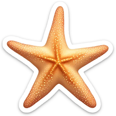 A starfish sticker