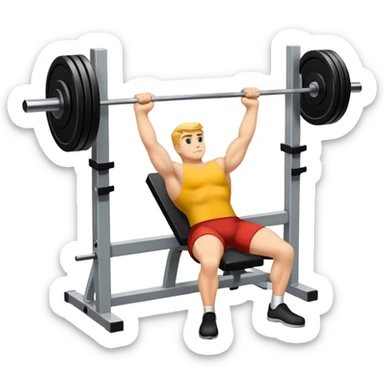 close-grip flat-benchpress sticker