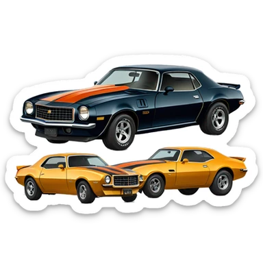 Camaro 1974 sticker