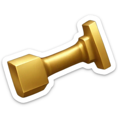 golden hammer sticker