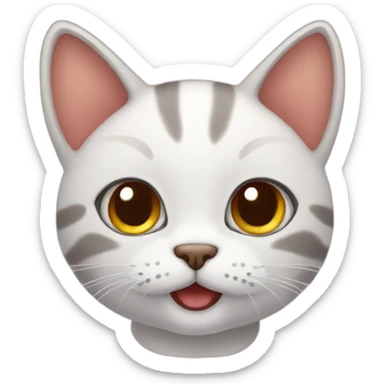 cute cat sticker