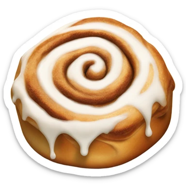 Cinnamon roll sticker