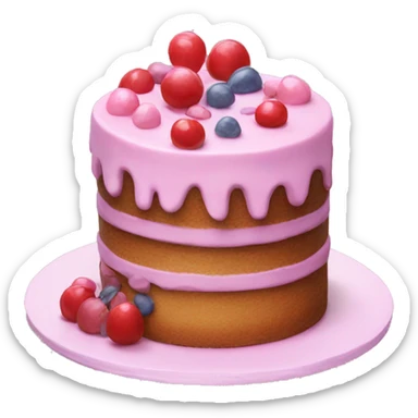Cake sticker