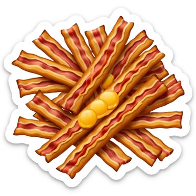 fine bacon bits sticker