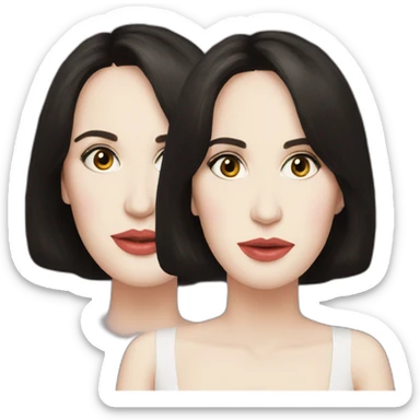 isabelle adjani sticker