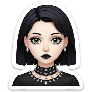 Goth sticker