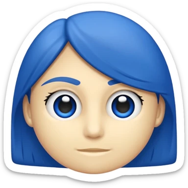 "Símbolo no formato de círculo, fundo sólido na cor azul oficial do Instagram (#0095F6), com um check branco nítido e alinhado no centro. Estilo minimalista, sem sombras, exatamente como o selo de verificação do Instagram." sticker