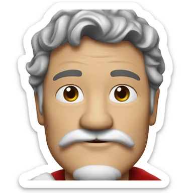 Pedro Pascal as Santa Claus  sticker