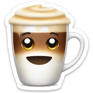 Cappuccino sticker