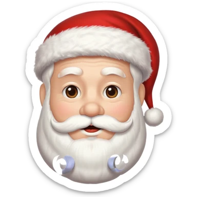 santa claus sticker