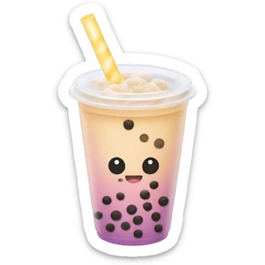 bubble tea  sticker