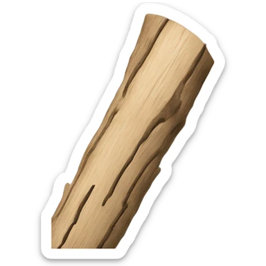 white oak stake sticker