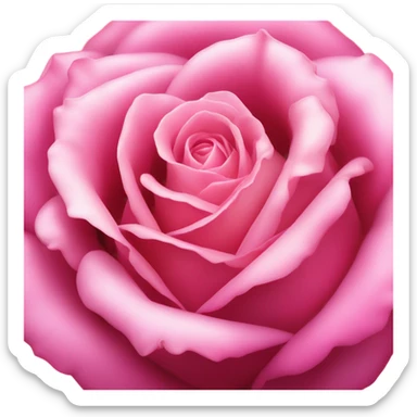 Rose with lips sticker