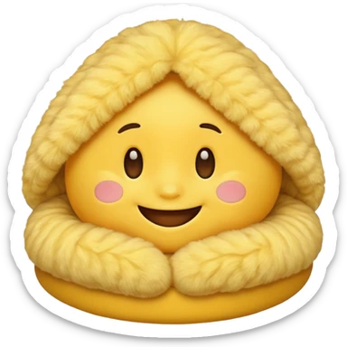 Cosy emoji sticker